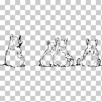 SVG 4 bear cubs SVG 4 bear cubs