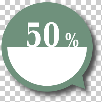 SVG 50 percent price label vector image SVG 50 percent price label vector image