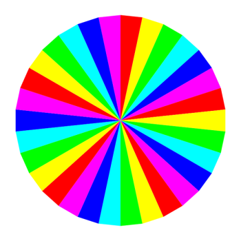 SVG 6 color 30gon SVG 6 color 30gon