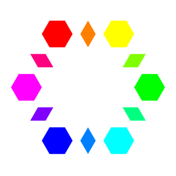 SVG 6 hexagons 6 diamonds SVG 6 hexagons 6 diamonds