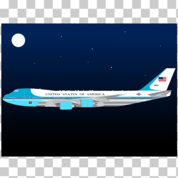 SVG 747 Air force One SVG 747 Air force One