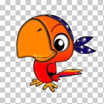SVG A parrot with big beak SVG A parrot with big beak