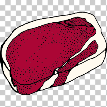 SVG A raw top round steak vector illustration SVG A raw top round steak vector illustration