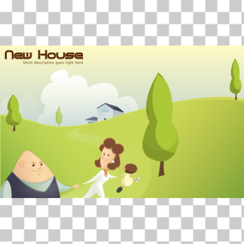 SVG A walk with mother and father vector image SVG A walk with mother and father vector image
