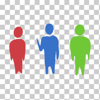 SVG Abstract colorful people SVG Abstract colorful people