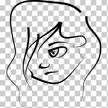 SVG Abstract girl039s face SVG Abstract girl039s face