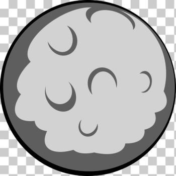 SVG Abstract Moon illustration SVG Abstract Moon illustration
