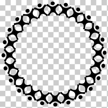 SVG Abstract people circle silhouette SVG Abstract people circle silhouette