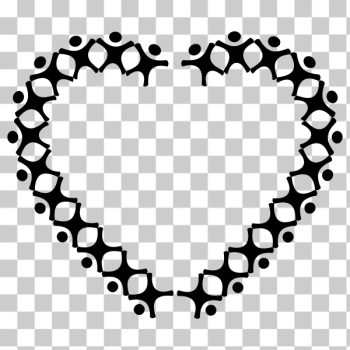 SVG Abstract people heart SVG Abstract people heart