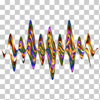 SVG Abstract Rainbow Waves SVG Abstract Rainbow Waves
