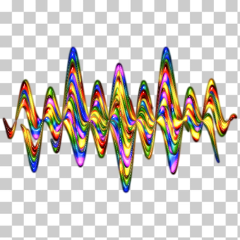 SVG Abstract Rainbow Waves 3 SVG Abstract Rainbow Waves 3