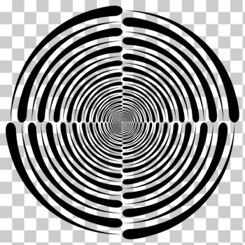 SVG Abstract vortex in black and white SVG Abstract vortex in black and white