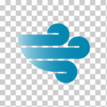 SVG Abstract wind symbol SVG Abstract wind symbol
