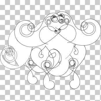 SVG Abstract Yak SVG Abstract Yak