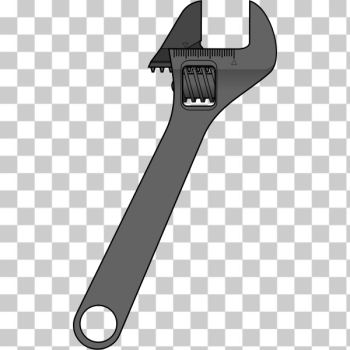 SVG Adjustable wrench SVG Adjustable wrench