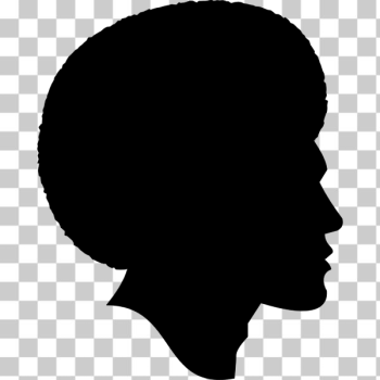 SVG African American male silhouette SVG African American male silhouette