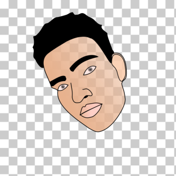 SVG African boy SVG African boy