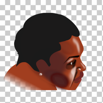 SVG African lady SVG African lady