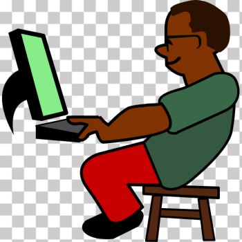 SVG African programmer SVG African programmer