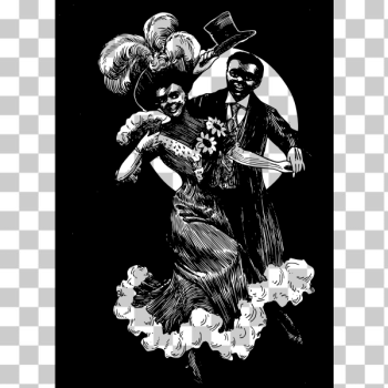 SVG Afro-American dancers vector graphics SVG Afro-American dancers vector graphics