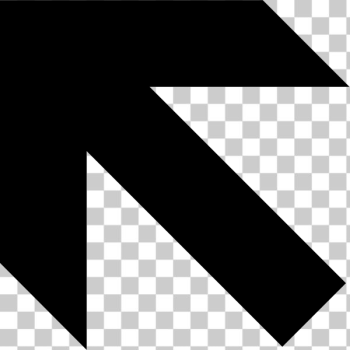 SVG AIGA forward left arrow sign vector image SVG AIGA forward left arrow sign vector image
