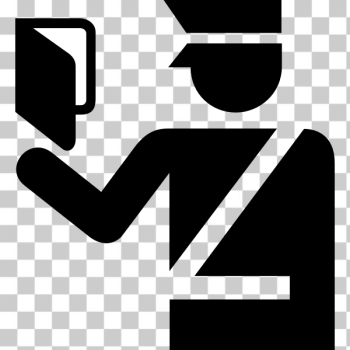 SVG AIGA immigration sign vector graphics SVG AIGA immigration sign vector graphics