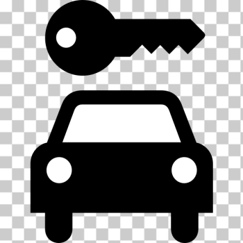 SVG AIGA rent a car sign vector illustration SVG AIGA rent a car sign vector illustration
