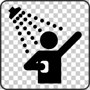 SVG AIGA shower cabin sign vector graphics SVG AIGA shower cabin sign vector graphics