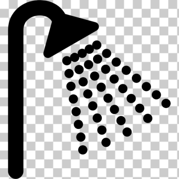 SVG AIGA shower sign inverted vector graphics SVG AIGA shower sign inverted vector graphics