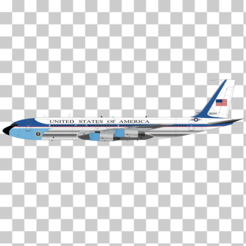 SVG Air Force One airplane SVG Air Force One airplane