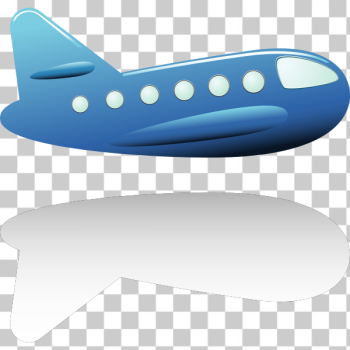 SVG Aircraft with its shadow SVG Aircraft with its shadow