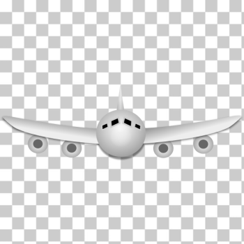 SVG Airplane cartoon vector