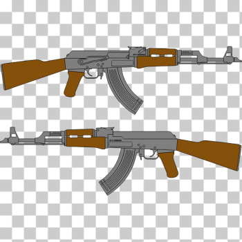 SVG AK 47 Rifle Vector Drawing SVG AK 47 Rifle Vector Drawing