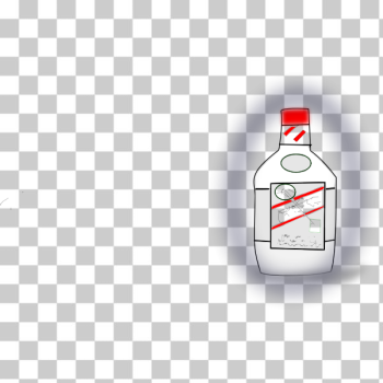 SVG Alcohol bottle vector illustration SVG Alcohol bottle vector illustration