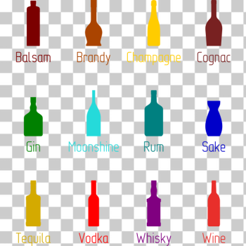 SVG Alcoholic drinks set SVG Alcoholic drinks set