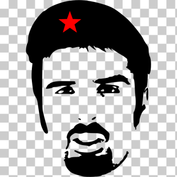 SVG Ali Esbati as Che Guevara SVG Ali Esbati as Che Guevara