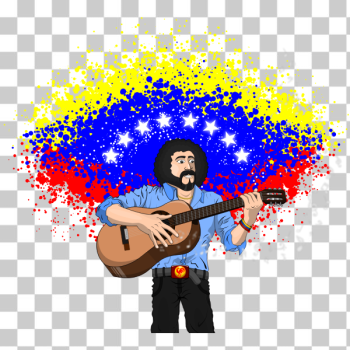 SVG Ali Primera vector illustration SVG Ali Primera vector illustration