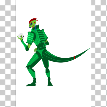 SVG Alien cartoon reptile character vector clip art SVG Alien cartoon reptile character vector clip art