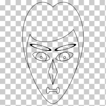 SVG Alien coloring book silhouette SVG Alien coloring book silhouette