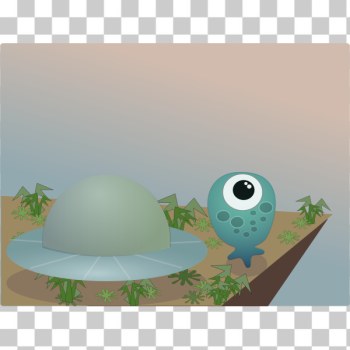 SVG Alien landing SVG Alien landing