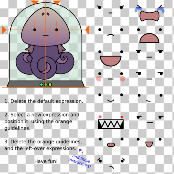 SVG Alien squid monster SVG Alien squid monster