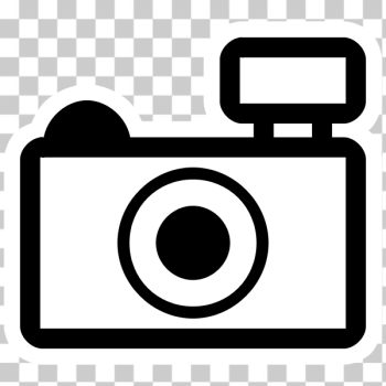 SVG Amateur photo camera outline icon vector drawing SVG Amateur photo camera outline icon vector drawing