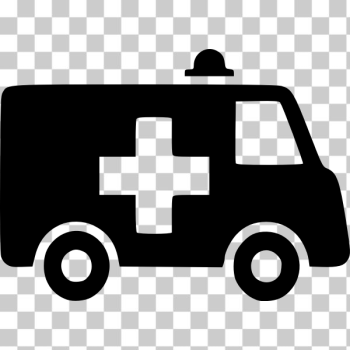 SVG Ambulance car icon SVG Ambulance car icon
