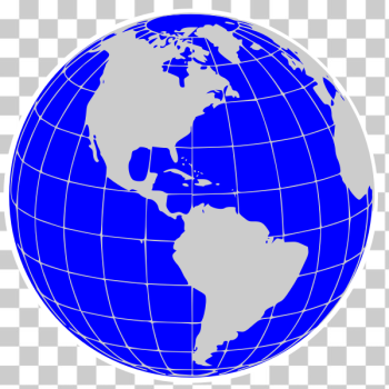 SVG America world globe vector clip art SVG America world globe vector clip art