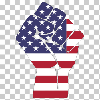 SVG American flag fist SVG American flag fist