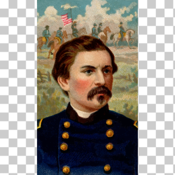 SVG American general McClellan SVG American general McClellan