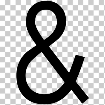SVG Ampersand Clipart Black And White - Free Download SVG Ampersand Clipart Black And White - Free Download