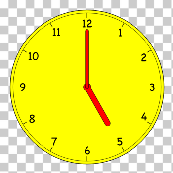 SVG Analogue clock vector image SVG Analogue clock vector image