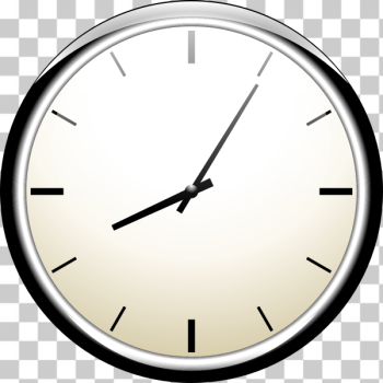 SVG Analogue wall clock vector image SVG Analogue wall clock vector image
