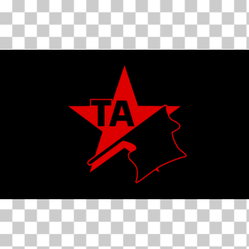 SVG Anarchist Emblem Flag SVG Anarchist Emblem Flag